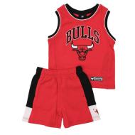 CHICAGO BULLS Ensemble de basket Rouge Garçon NBA Zone Defense