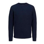 Pull en Maille Marine Garçon Jack & Jones Knit Crew