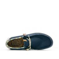 Chaussures Marine Homme Hey Dude Wally Stretch vue 4