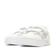 Baskets Blanches Fille Puma Mayze Daisy vue 6