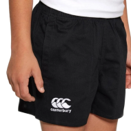 Short Rugby Noir Enfant Canterbury Professional pas cher