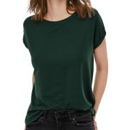 T-shirt Vert Foncé Femme Aware Vero Moda Ava pas cher