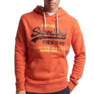 Sweat Orange Homme Superdry M2013126A pas cher