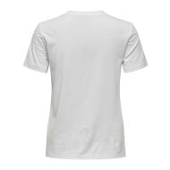 T-shirt Blanc Femme Only Lima vue 2