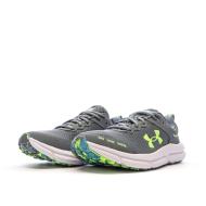 Chaussures de Running Gris /Vert Garçon Under Armour Assert 10 vue 6