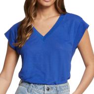 T-shirt Bleu Femme Morgan 221 DAME