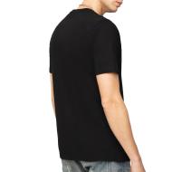 T-shirt Noir Homme Diesel Male vue 2