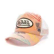 Casquette Rose/Blanche Homme Von Dutch Grafitti pas cher