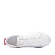 Baskets Blanc/Rose Femme Guess Giaa5 vue 4