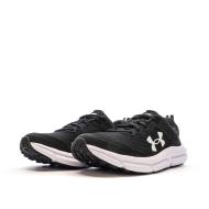 Chaussures de running Noire/Blanche Garçon Under Armour Bgs Assert vue 6