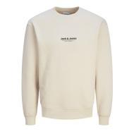 Sweat Beige Garçon Jack & Jones Vester 12266578 pas cher