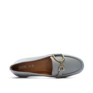 Mocassin Bleu Femme Geox Palmaria vue 4