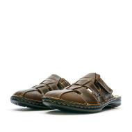 Sandales Mule Marron Homme TBS BASSOA vue 6