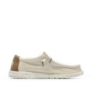 Chaussures Beige Homme Hey Dude Wally Stretch Canvas vue 2