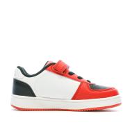 Baskets Blanc/Rouge Garçon KAPPA Malone vue 2