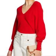 Pull Rouge Femme Morgan MPANDA