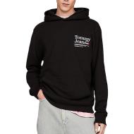 Sweat Noir Homme Tommy Hilfiger DM0DM18860