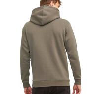 Sweat à Capuche Marron Homme Jack & Jones Bradley Hood vue 2