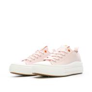 Baskets Basses Rose Femme Refresh Lona vue 6