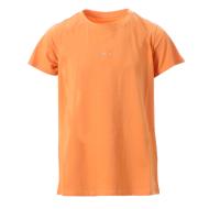 T-shirt Orange Fille Teddy Smith Ribelle pas cher