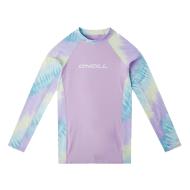 Lycra Violet/Bleu Fille O'Neill  Printed Skin pas cher