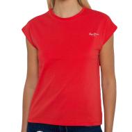 T-shirt Rouge Femme Pepe Jeans Bloom