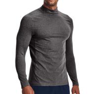 T-shirt Gris Homme Under Armour Comp Mock pas cher