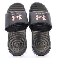 Claquettes Noires/Roses Femme Under Armour Ansa Fix vue 3