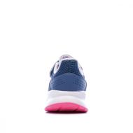 Baskets marine/rose bébé Fille Adidas RUNFALCON vue 3