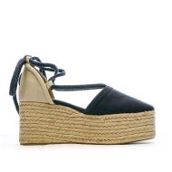 Chaussures compensées Marine Femme Tommy Hilfiger Linen vue 2