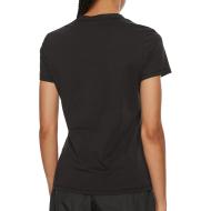 T-shirt Noir Femme Calvin Klein Jeans Graphic vue 2