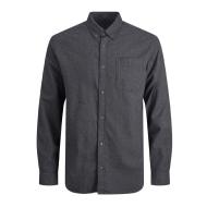 Chemise Manches longues Grise Homme Jack & Jones Oxford