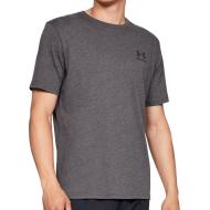 T-shirt Gris Homme Under Armour Left Chest