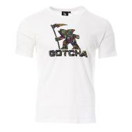 T-shirt Blanc/Multicouleurs Homme Gotcha Fishman pas cher