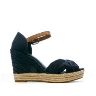 Sandales Compensées Marine Femme Tommy Hilfiger 10cm vue 2