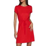 Robe Rouge Femme Vila Mooney