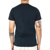 T-shirt Marine Homme Diesel Diego vue 2