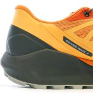 Chaussures de trail Orange/Noire Homme Salomon Sense Ride 4 vue 7