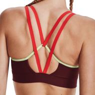 Brassière Rouge Femme Under Armour Infinity vue 2