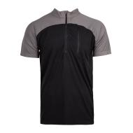 Polo Gris/Noir Homme Best Mountain RANDO 100