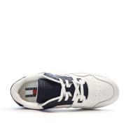 Baskets Blanches/Marine Homme Tommy Hilfiger Retro vue 4