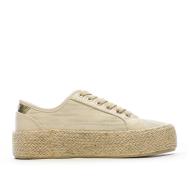 Baskets Beige Femme Chattawak Paco vue 2