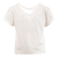 T-shirt Blanc Fille Teddy Smith Topyla pas cher