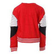 Sweat Rouge Fille NBA Chicago Bulls Cheer vue 2