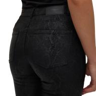 Jean Enduit Skinny Noir Femme VERO MODA Shape Coated vue 3