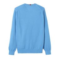 Pull Turquoise Homme Tommy Hilfiger 1985 Crew Neck vue 2