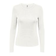 T-shirt Manches Longues Blanc Femme JDY Mila