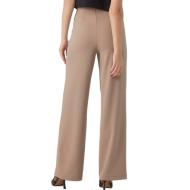 Pantalon Fluide Beige Femme VERO MODA Wide vue 2