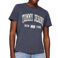 T-shirt Marine Femme Tommy Hilfiger Washed Varsi