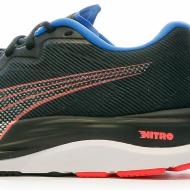 Chaussure de Running Noir/Bleu Homme Puma Velocity Nitro 2 vue 7